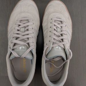 adidas Originals Samba Rose Sneakers In Tan With G